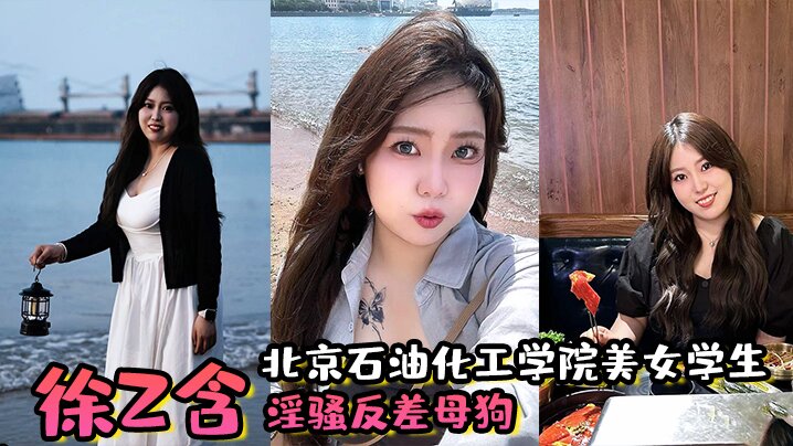 北京石油化工学院美女学生徐z含淫骚反差母狗背着男朋友还约炮小骚穴被炮友狂插}